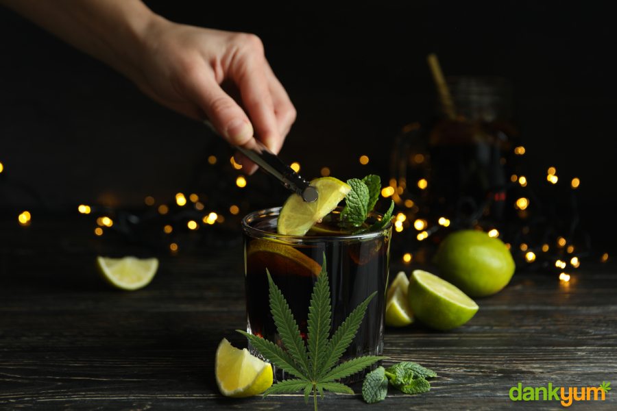 Cannabis infused rum