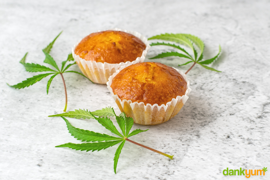 Cannabis Infused Vanilla Cupcakes